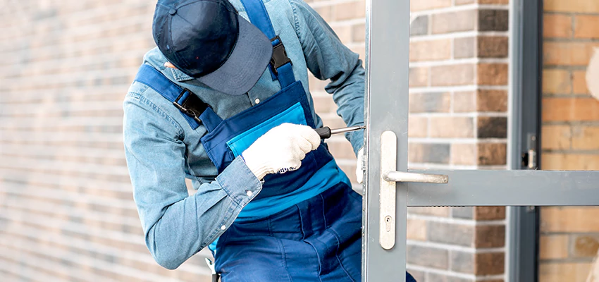 Pivot Storefront Door Locks Installation in Orland, California